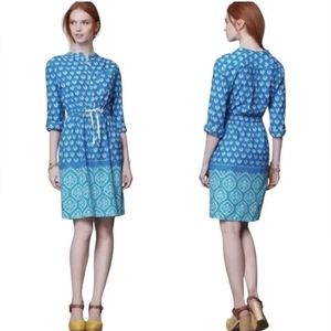 Anthropology Meadow Rue shirt dress Sz 6